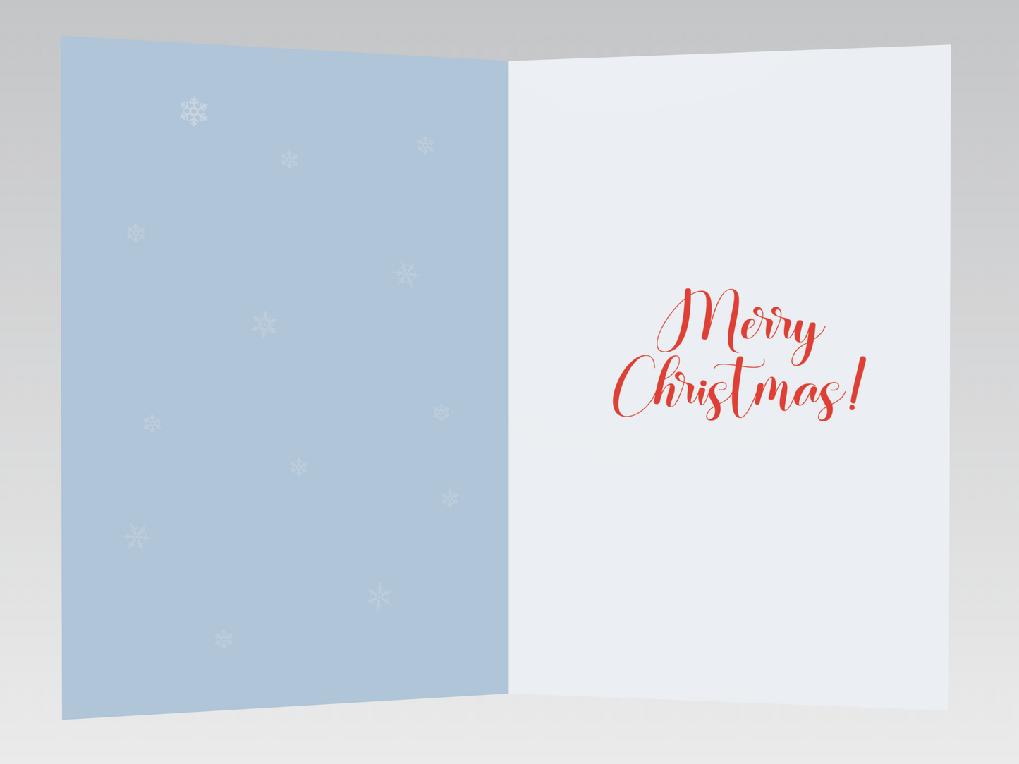 Santa & Sleigh Christmas Card