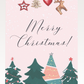 Decorated Trees & Ornaments Christmas Card