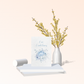 Light Blue Flowers Condolences Card