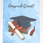 Grad Cap & Degree Graduation Card