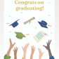 Grad Ceremony Cap Toss Graduation Card