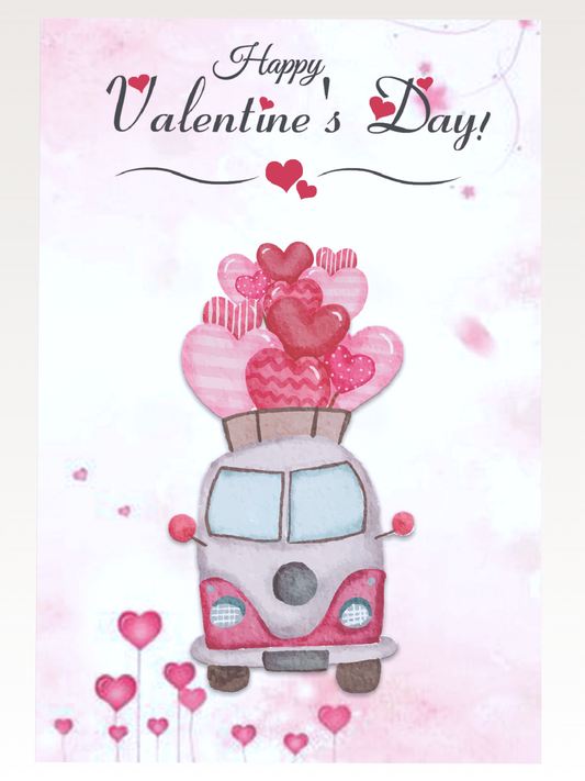 Love Mobile Valentines Card